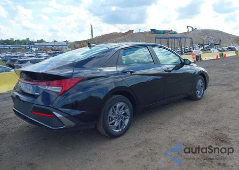 2025 Hyundai Elantra Hybrid Blue from USA, damaged, VIN KMHLM4DJ9SU123170